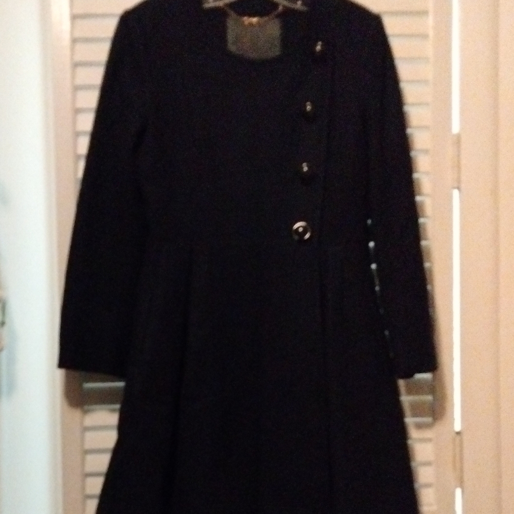 Ever New Black and Gold Embellished Jacket